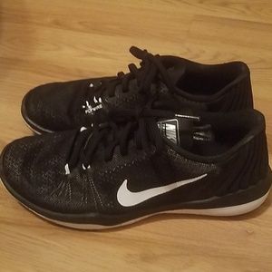 Black Nike sneakers